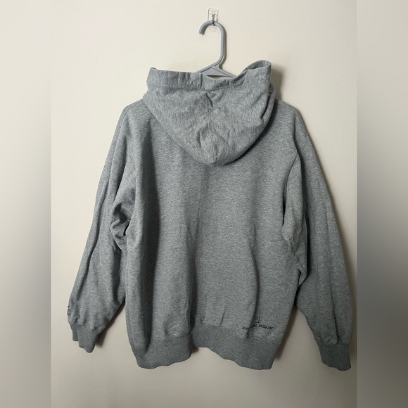 Jean-Michel Basquiat Bratwurst Hoodie Gray Medium - Picture 2 of 9